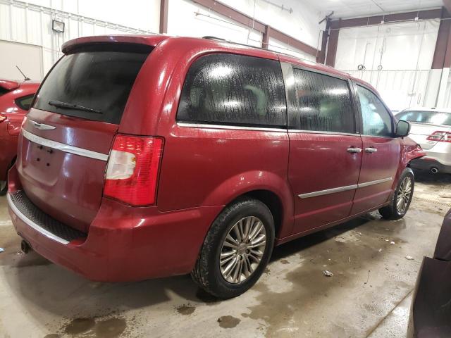 2C4RC1CG1DR559792 - 2013 CHRYSLER TOWN & COU TOURING L RED photo 3