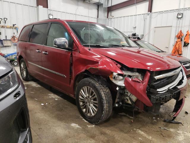 2C4RC1CG1DR559792 - 2013 CHRYSLER TOWN & COU TOURING L RED photo 4