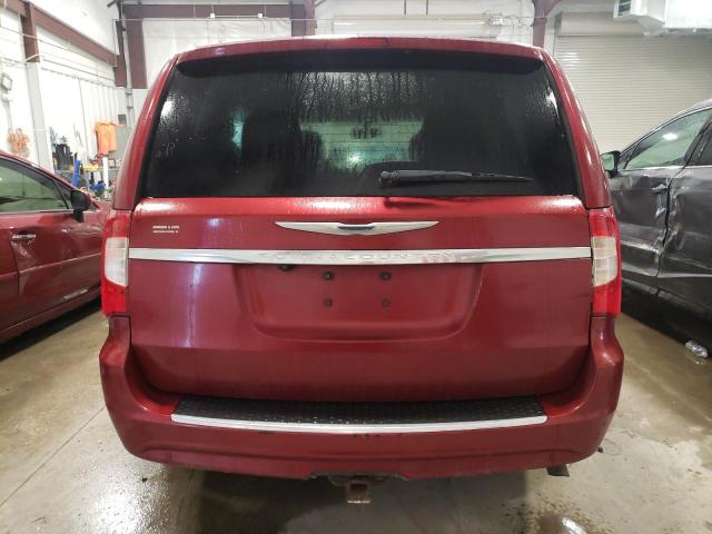 2C4RC1CG1DR559792 - 2013 CHRYSLER TOWN & COU TOURING L RED photo 6