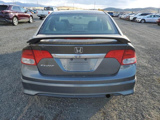 2HGFA1F84BH501029 - 2010 HONDA CIVIC EX GRAY photo 6