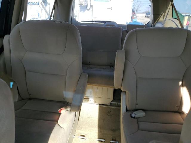 5FNRL38449B406398 - 2009 HONDA ODYSSEY EX WHITE photo 10