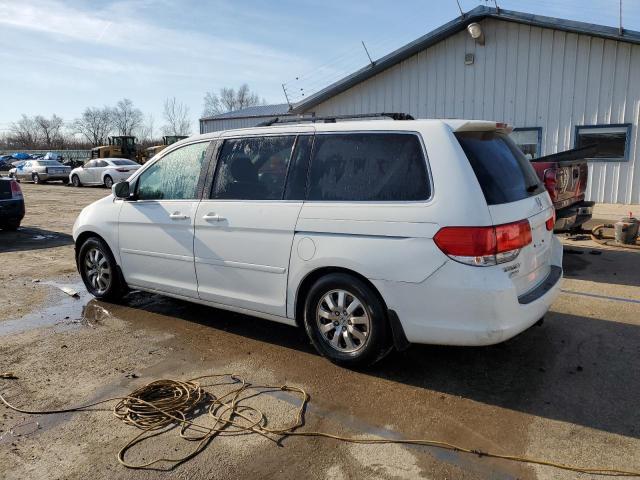 5FNRL38449B406398 - 2009 HONDA ODYSSEY EX WHITE photo 2