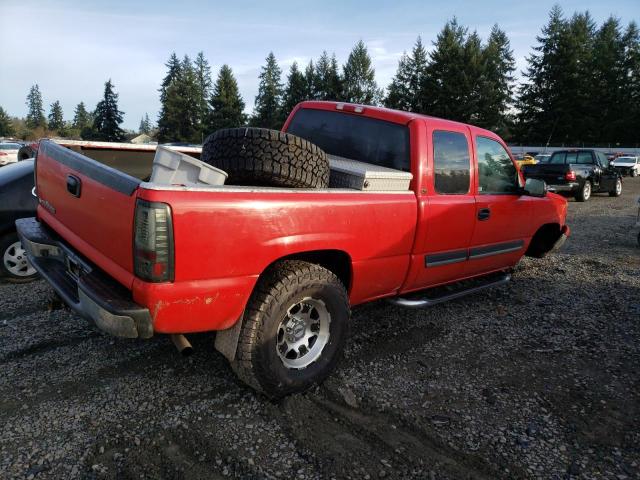 1GCEK19B17Z115755 - 2007 CHEVROLET SILVERADO K1500 CLASSIC RED photo 3