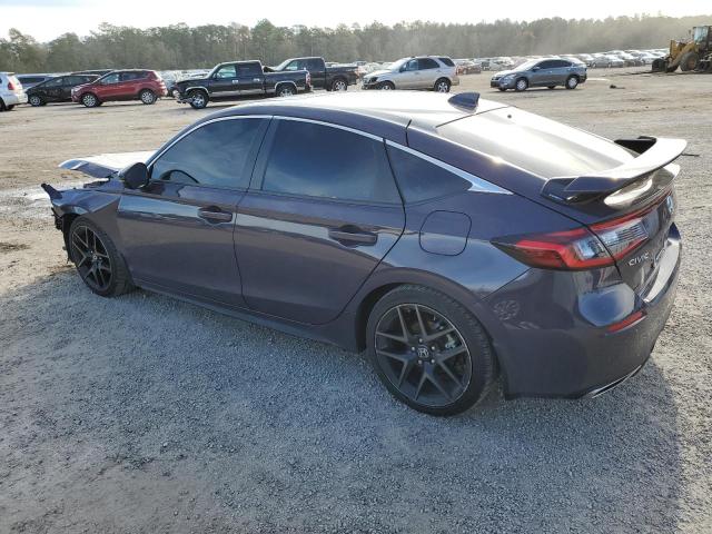 19XFL1H84NE007436 - 2022 HONDA CIVIC SPORT TOURING ნაცრისფერი ფოტო 2