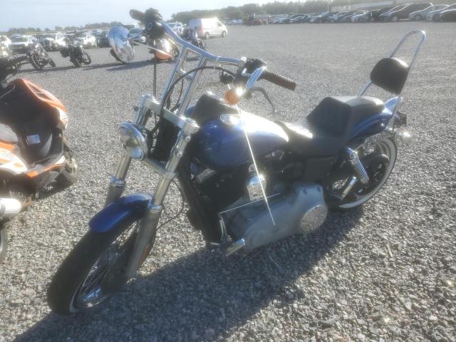 1HD1GX4139K324510 - 2009 HARLEY-DAVIDSON FXDB BLUE photo 2