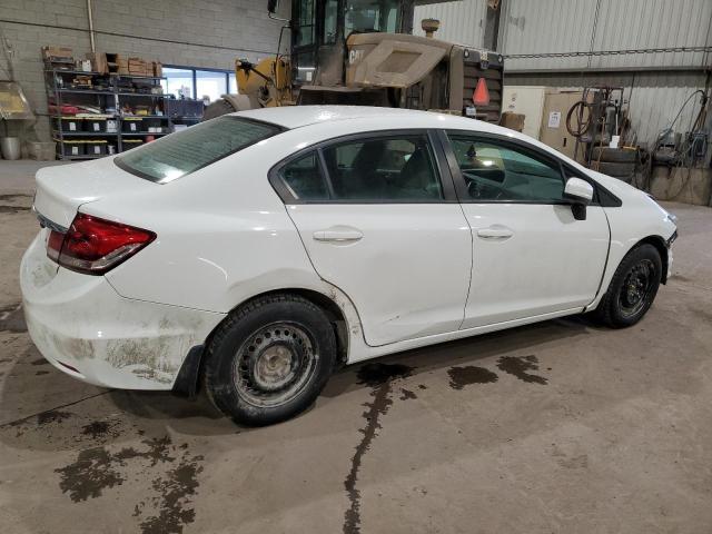 2HGFB2F44EH040824 - 2014 HONDA CIVIC LX WHITE photo 3