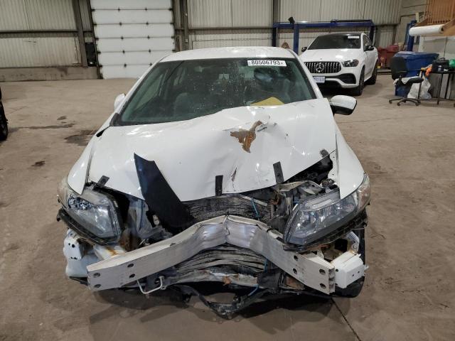 2HGFB2F44EH040824 - 2014 HONDA CIVIC LX WHITE photo 5