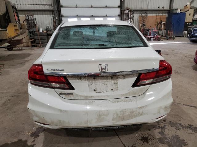 2HGFB2F44EH040824 - 2014 HONDA CIVIC LX WHITE photo 6