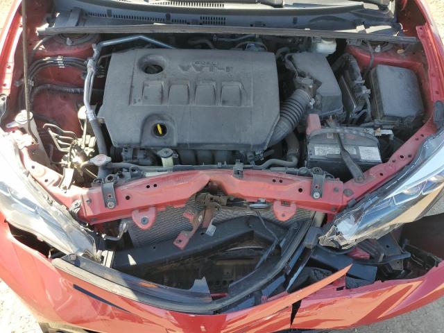 2T1BURHE8HC890699 - 2017 TOYOTA COROLLA L 红色 照片 11