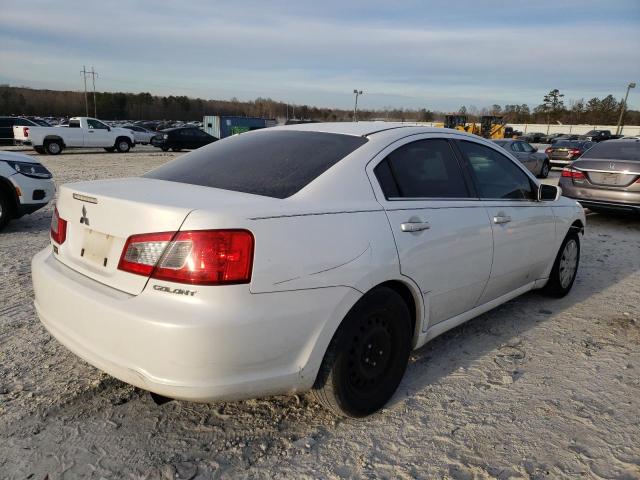 4A32B3FF9BE015230 - 2011 MITSUBISHI GALANT ES WHITE photo 3