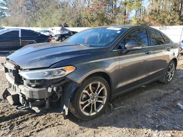 3FA6P0CD9LR138733 - 2020 FORD FUSION SEL GRAY photo 1