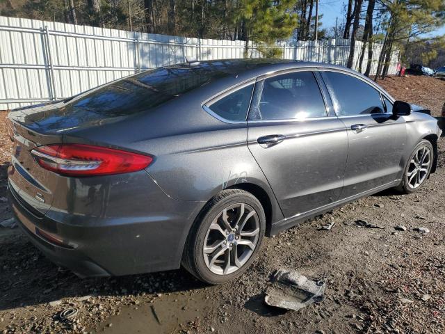 3FA6P0CD9LR138733 - 2020 FORD FUSION SEL GRAY photo 3