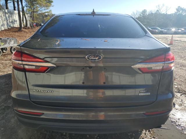 3FA6P0CD9LR138733 - 2020 FORD FUSION SEL GRAY photo 6