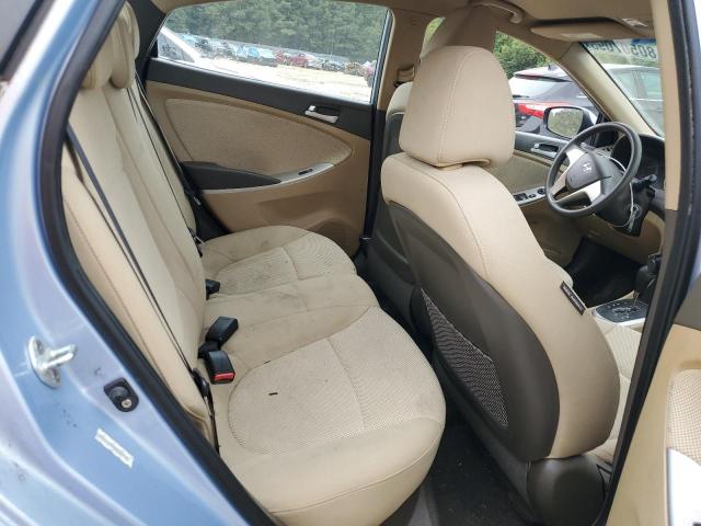 KMHCT4AE3CU053418 - 2012 HYUNDAI ACCENT GLS 蓝色 照片 10