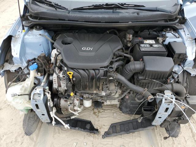 KMHCT4AE3CU053418 - 2012 HYUNDAI ACCENT GLS 蓝色 照片 11