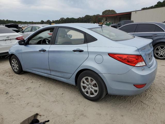 KMHCT4AE3CU053418 - 2012 HYUNDAI ACCENT GLS 蓝色 照片 2