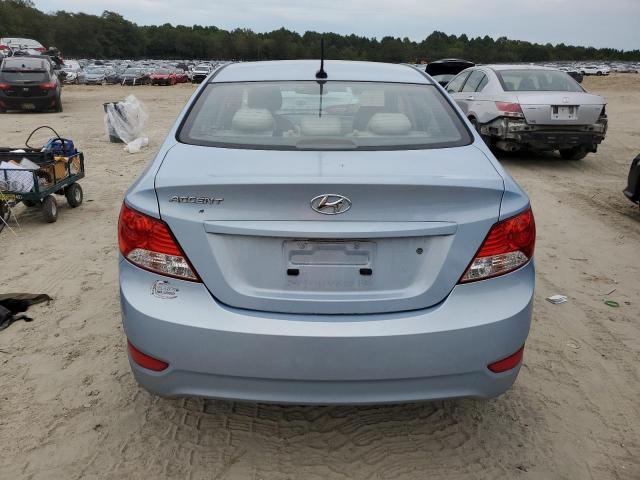 KMHCT4AE3CU053418 - 2012 HYUNDAI ACCENT GLS 蓝色 照片 6