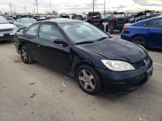 1HGEM22544L000085 - 2004 HONDA CIVIC LX BLACK photo 4