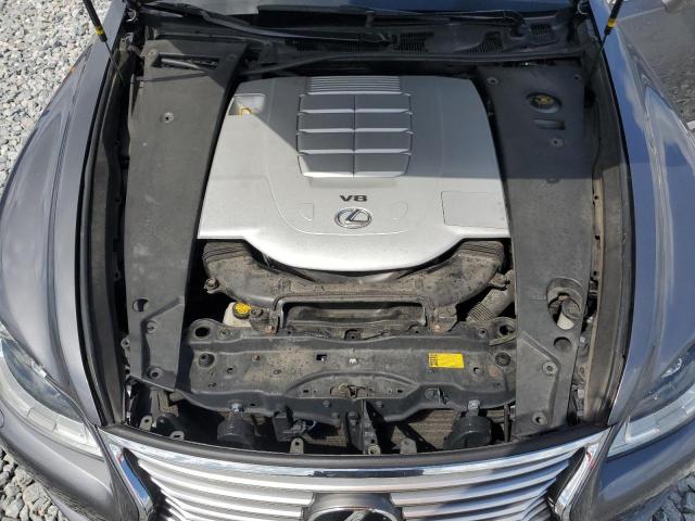 JTHCL5EFXD5015790 - 2013 LEXUS LS 460 გრაფიტი ფოტო 11