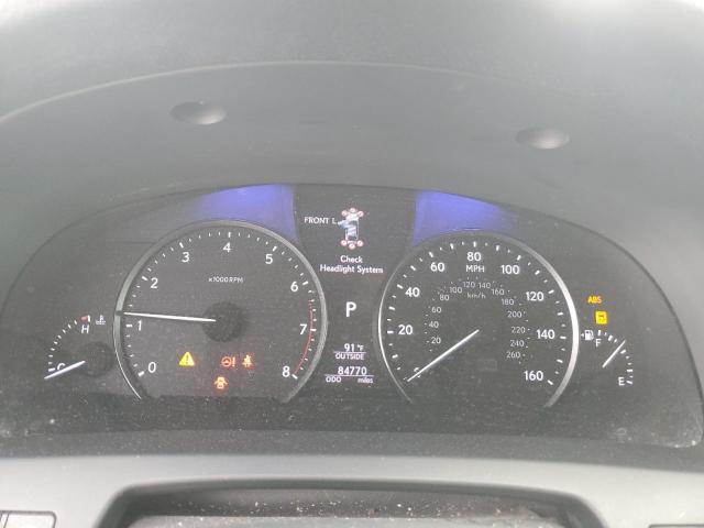 JTHCL5EFXD5015790 - 2013 LEXUS LS 460 გრაფიტი ფოტო 9