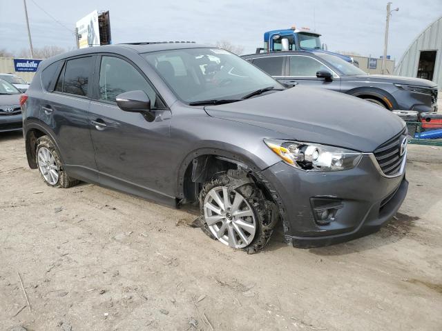 JM3KE2CY6G0828918 - 2016 MAZDA CX-5 TOURING GRAY photo 4