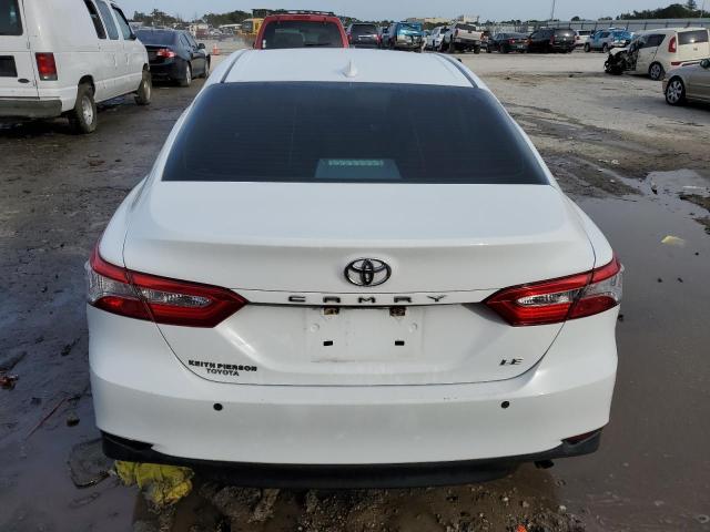 4T1C11AK4LU884887 - 2020 TOYOTA CAMRY LE WHITE photo 6