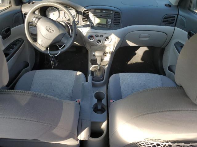 KMHCN46C79U313698 - 2009 HYUNDAI ACCENT GLS თეთრი ფოტო 8