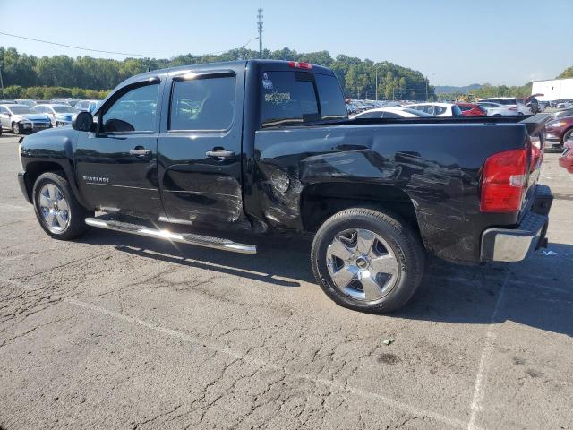 3GCPCSE05BG288770 - 2011 CHEVROLET SILVERADO C1500 LT BLACK photo 2