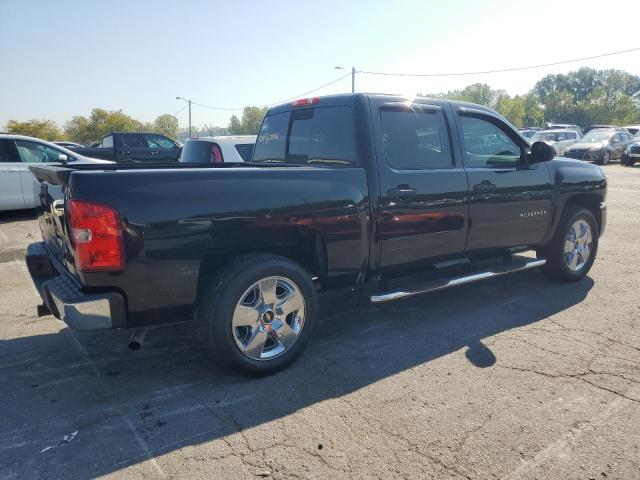 3GCPCSE05BG288770 - 2011 CHEVROLET SILVERADO C1500 LT BLACK photo 3