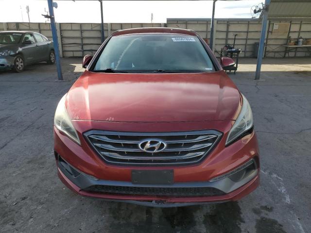 5NPE34AF8FH247172 - 2015 HYUNDAI SONATA SPORT MAROON photo 5