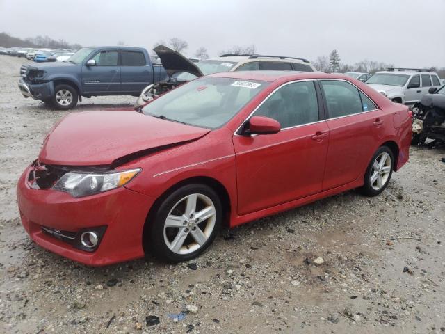 4T1BF1FK2CU572640 - 2012 TOYOTA CAMRY BASE RED photo 1