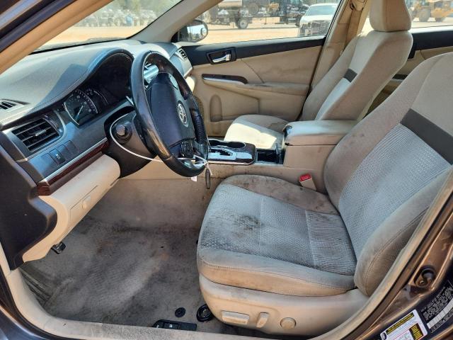4T1BF1FK7CU015867 - 2012 TOYOTA CAMRY BASE GRAY photo 7