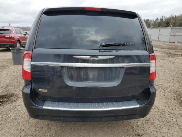 2C4RC1CG6FR707924 - 2015 CHRYSLER TOWN & COU TOURING L BLACK photo 6