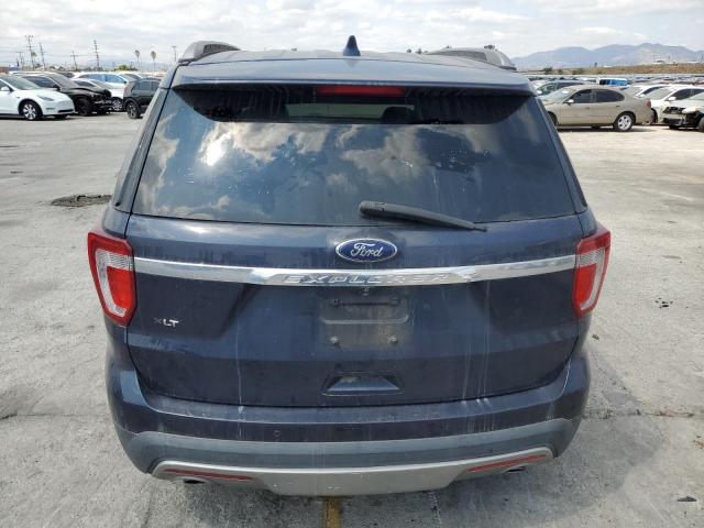 1FM5K7D88HGB46234 - 2017 FORD EXPLORER XLT 蓝色 照片 6