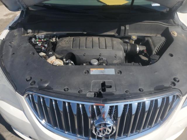 5GAKVBKDXFJ175186 - 2015 BUICK ENCLAVE WHITE photo 12