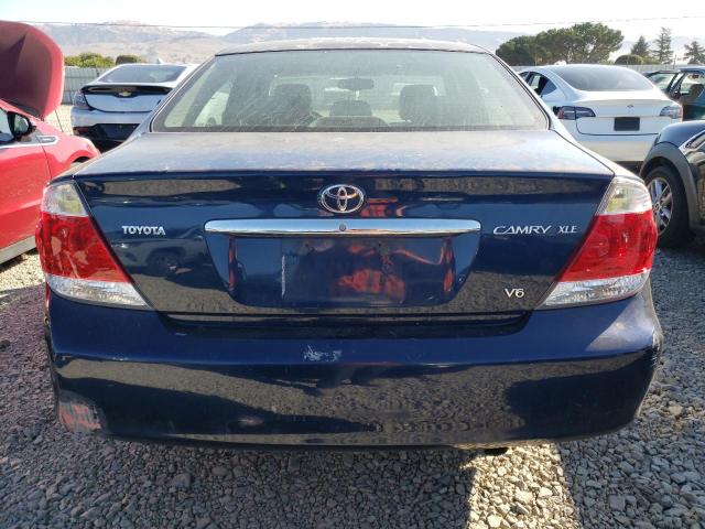4T1BF30K35U098110 - 2005 TOYOTA CAMRY LE BLUE photo 6