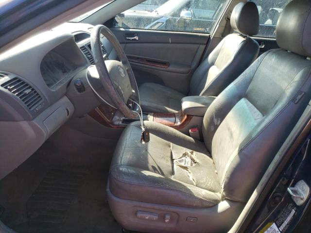 4T1BF30K35U098110 - 2005 TOYOTA CAMRY LE BLUE photo 7