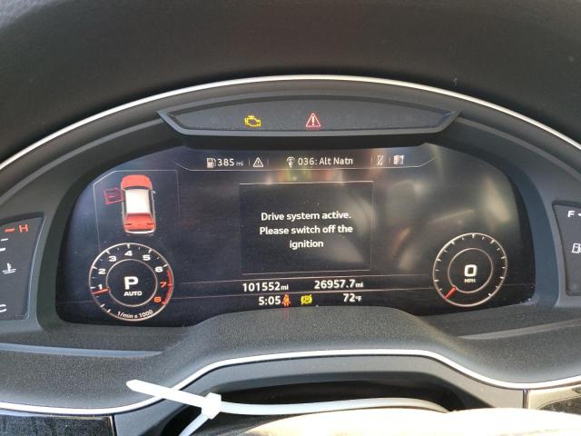 WA1VAAF75JD020861 - 2018 AUDI Q7 PRESTIGE فضي صورة 9