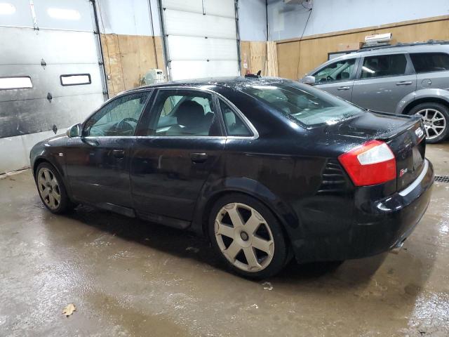 WAUPL58E25A043577 - 2005 AUDI S4 BLACK photo 2