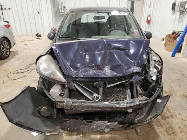 JHMGD38638S031030 - 2008 HONDA FIT SPORT BLUE photo 5