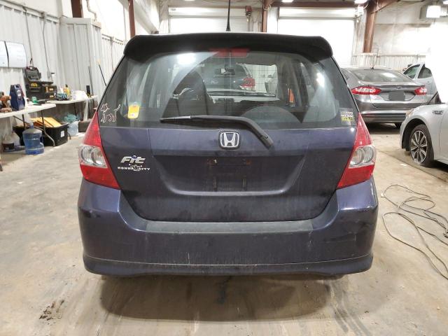 JHMGD38638S031030 - 2008 HONDA FIT SPORT BLUE photo 6