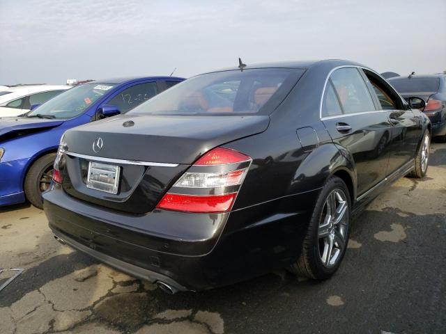 WDDNG71X57A068889 - 2007 MERCEDES-BENZ S 550 BLACK photo 3