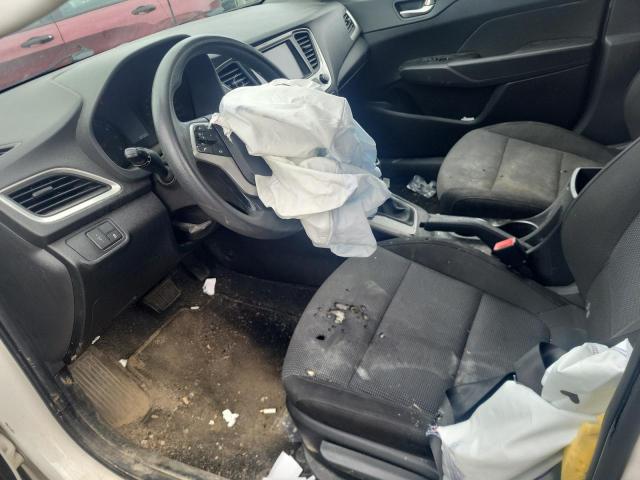 3KPC25A36JE035468 - 2018 HYUNDAI ACCENT SE WHITE photo 7