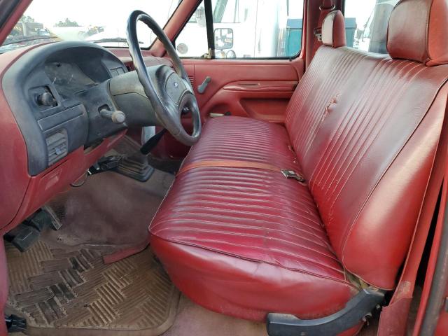 1FTJF35M4NNA95141 - 1992 FORD F350 RED photo 7