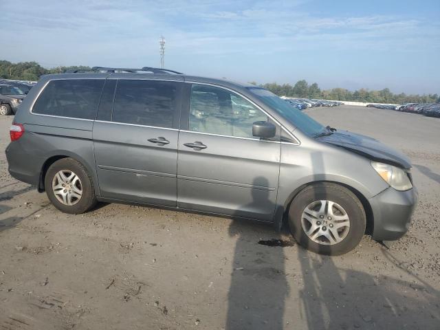 5FNRL38457B442775 - 2007 HONDA ODYSSEY EX GRAY photo 4