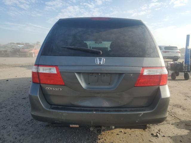 5FNRL38457B442775 - 2007 HONDA ODYSSEY EX GRAY photo 6