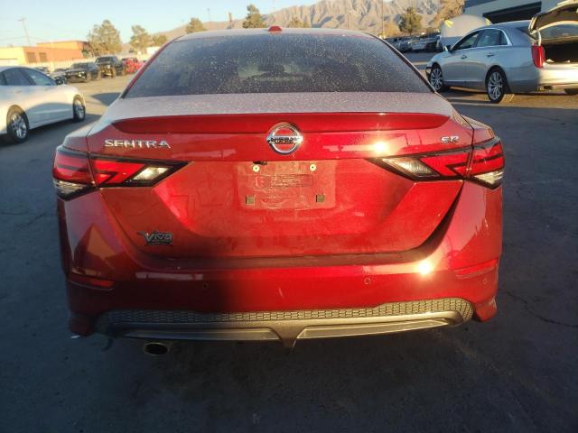 3N1AB8DV8PY322987 - 2023 NISSAN SENTRA SR RED photo 6