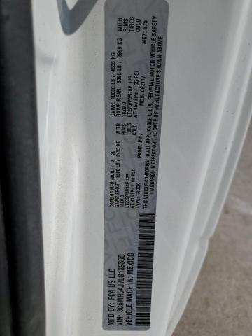 3C6MR5AJ7LG189300 - 2020 RAM 2500 TRADESMAN Սպիտակ լուսանկար 12