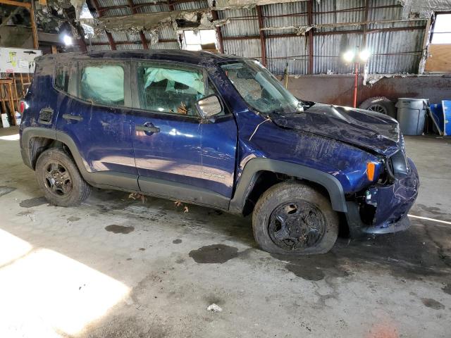 ZACNJBAB6KPJ75961 - 2019 JEEP RENEGADE SPORT BLUE photo 4