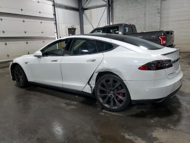 5YJSA1H16EFP35616 - 2014 TESLA MODEL S Սպիտակ լուսանկար 2